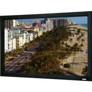 Da-lite 87116V Cinema Contour 60x80 Fixed Projector Screen Protrim