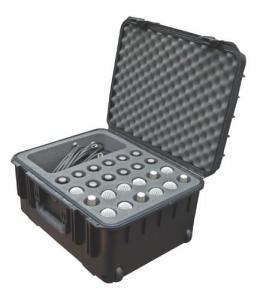 Skb 3I-2015-MC24 Waterproof Twenty-four Mic Case