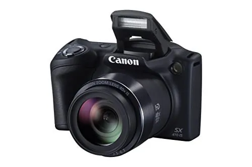 Canon 0107C001 Powershot Sx410 Is Black 20.0mp 3.0in Lcd