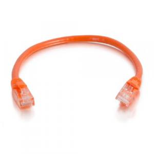 C2g 00450 12ft Cat5e Snagless Utp Network Patch Cable - Orange