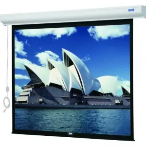 Da-lite 89718 Des Contour 70x70 Electric Screen Matte White