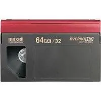 Maxell 227734 64 Minute Digital Videocassette Dvcprohd