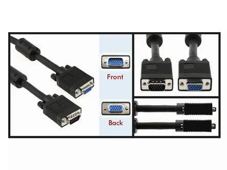 Micropac SVGA-MF-10 S-vga Cable With Ferrite Core Mini Coaxial + 4.5 T