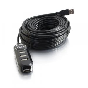 C2g 38990 12m Usb 2.0 A Male To A Female 4-port Active Extension Cable