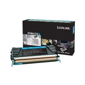 X746A4CG | Lexmark Toner, , Cyan, 6, 000 pg yield