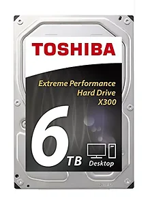 Toshiba 6TB PERFORMANCE DESKTOP AND GAMING INTERNAL HDD