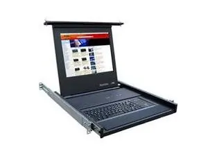 Rose RV1-CKVT19/WS Rack Mounted 1u Widescreen Lcd  Keyboard Drawer, 19