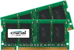 CT2KIT12864AC667 | Crucial 2GB DDR2 PC2-5300 667MHz SODIMM