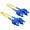 SC2-SM-5M-ENC | Enet 5M OS1 Fiber Optic Cable - Yellow