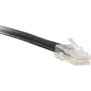 Enet C5E-BK-NB-10FT-ENC 10ft Cat5e Black Rj45 Mm Patch