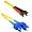 SCST-SM-5M-ENC | Enet 5M SC-ST OS1 9/125 Fiber Optic Cable