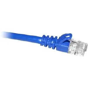 Enet C5E-BL-7-ENC Cat5e Blue 7ft Molded Boot Patch Cbl