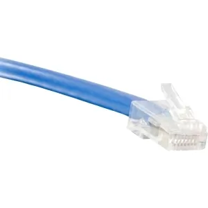 Enet C6-BL-NB-10-ENC Cat6 Blue 10ft No Boot Patch Cable