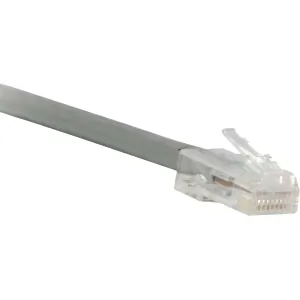 Enet C5E-GY-NB-50-ENC Cat5e Gray 50ft No Boot Patch Cable