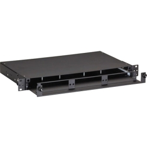 Black JPM427A-R2 Rackmount Fiber Shelf Pull-out Tray