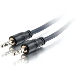 40515 | C2g 15FT Plenum-Rated 3.5mm Audio Cable with Low