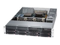 Supermicro SYS-6027R-TDARF X9drd-if-o-p 825ts-r740lpbp