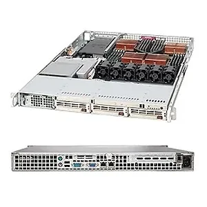 AS-1040C-TB | Supermicro BLACK, 1U, QUAD AMD OPTERON