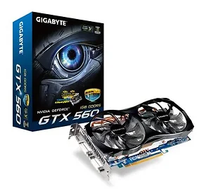 GV-N56GOC-1GI | Gigabyte NVIDIA GeForce GTX 560 1GB GDDR5