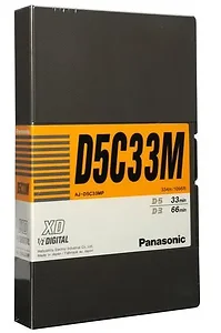 AJ-D5C33M | Panasonic Medium D-5/D-3 Cassette for Audio