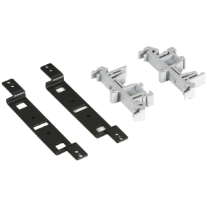 Black DR111 Din Rail Mounting Kit For 8-port Usb Hub