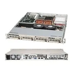 CSE-813TQ-520C | Supermicro 1U SC813TQ Rackmount Chassis
