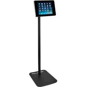 Tryten T2610WA Locking Ipad Pivot Floor Stand-white