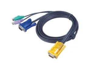 Aten 2L5203P 10 Sphd15 (m) -hd15(m)minidin6 (m) Cableacs1208l  Acs1216