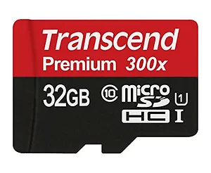 TS32GUSDCU1 | Transcend 32GB MicroSDHC Class 10 U1 Memory
