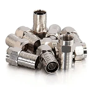 41084 | C2g 20 Pack HEX Crimp F-Type Connectors for RG6