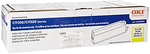 41963601 | Okidata Yellow Toner Cartridge for C9300/C9500