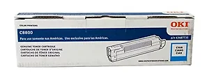 43487735 | Okidata OKI Cyan Toner for C8800 Series - 6K