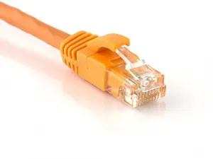 Unirise PC6-04F-ORG-S 4ft Orange Cat6  Patch Cable, Utp, Snagless