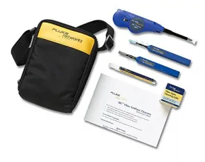 Fluke NFC-CASE Fiber Optic Cleaning Kit Case