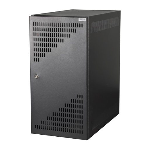 Black RM196A-R2 Cpu Security Cabinet, Black