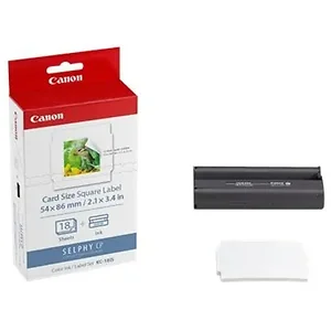 Canon KC-18IS Card Size Stickers - Versatile and Fun Labels