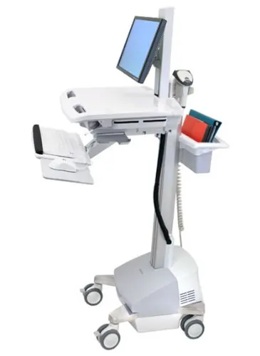 Ergotron SV42-6301-2 Styleview Emr Cart With Lcd Pivot Sla Powered