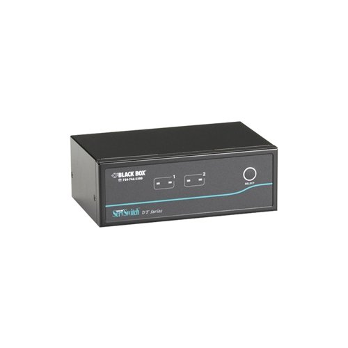 Black KV9622A Servswitch Dt Dual-head Dvi Usb, 2-port