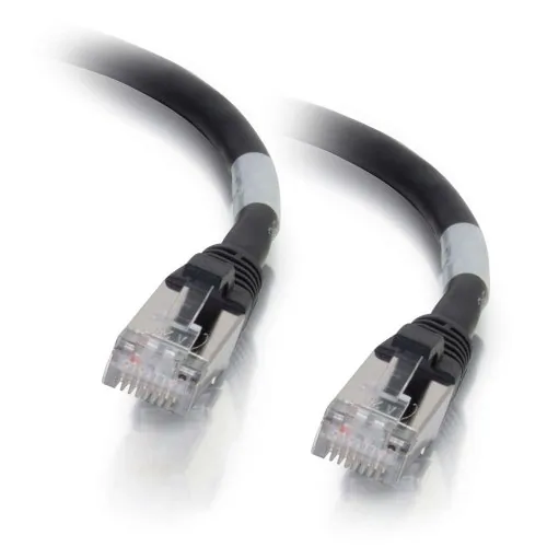 C2g 00717 14ft Cat6a Snagless Shielded (stp) Network Patch Cable - Bla