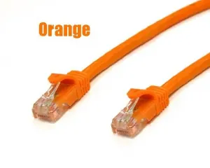 Bytecc C6EB-7O 7 Ft Cat 6 Orange Color Enhanced 550mhz Patch