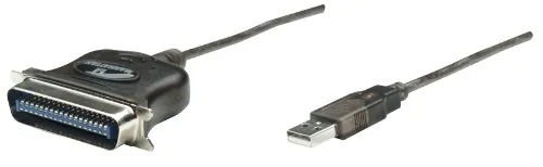 Manhattan 317016 Usb To Parallel Printer Converter Cable - Easy Printi