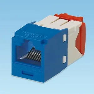 CJ5E88TGBU | Panduit MINI-COM TX-5e Modular Insert - Blue