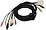 14180 | C2g 10FT DVI Dual Link + USB 2.0 KVM Cable with