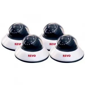 Revo RCDS30-4 1000 Tvl Indoor Dome Camera     With 30 Ir Leds