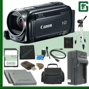 Canon 9175B001 Vixia Hf R50 Camcrdr 19x10 57x 8gb Ssd Mp4 3in Tch Lcd 