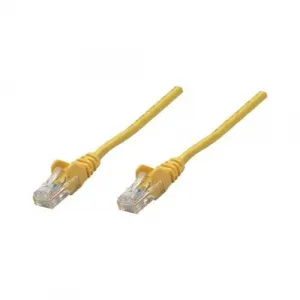 Intellinet 338424 5 Ft Yellow Cat5e Snagless Ethernet Patch Cable - Hi