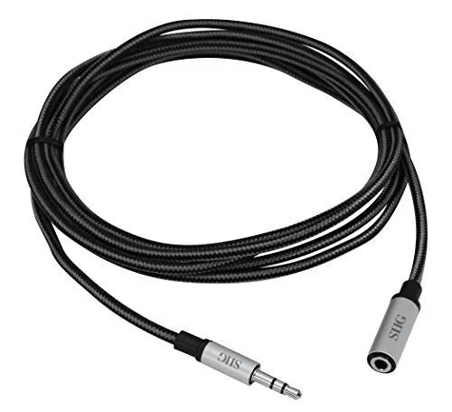 Siig CB-AU0C12-S1 Cable Cb-au0c12-s1 Woven Fabric Braided 3.5mm Stereo