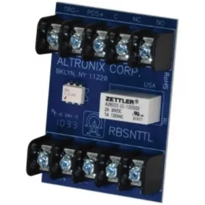 Altronix RBSNTTL Dual Voltage Sensitive Relay Module - 12vdc To 24vdc