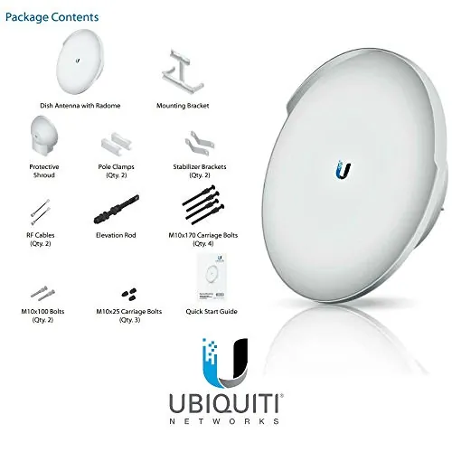 Ubiquiti RD-5G31-AC 5ghz Ac Rocketdish 31dbi Antenna