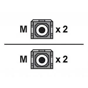 SCSCSD9Y-8M-AX | Axiom SC to SC OS2 Fiber Patch Cable - 8M